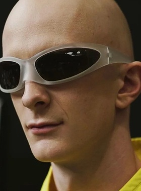 鹰嘴太阳镜2023新款女士Y2K千禧墨镜欧美太阳眼镜舞会sunglasses