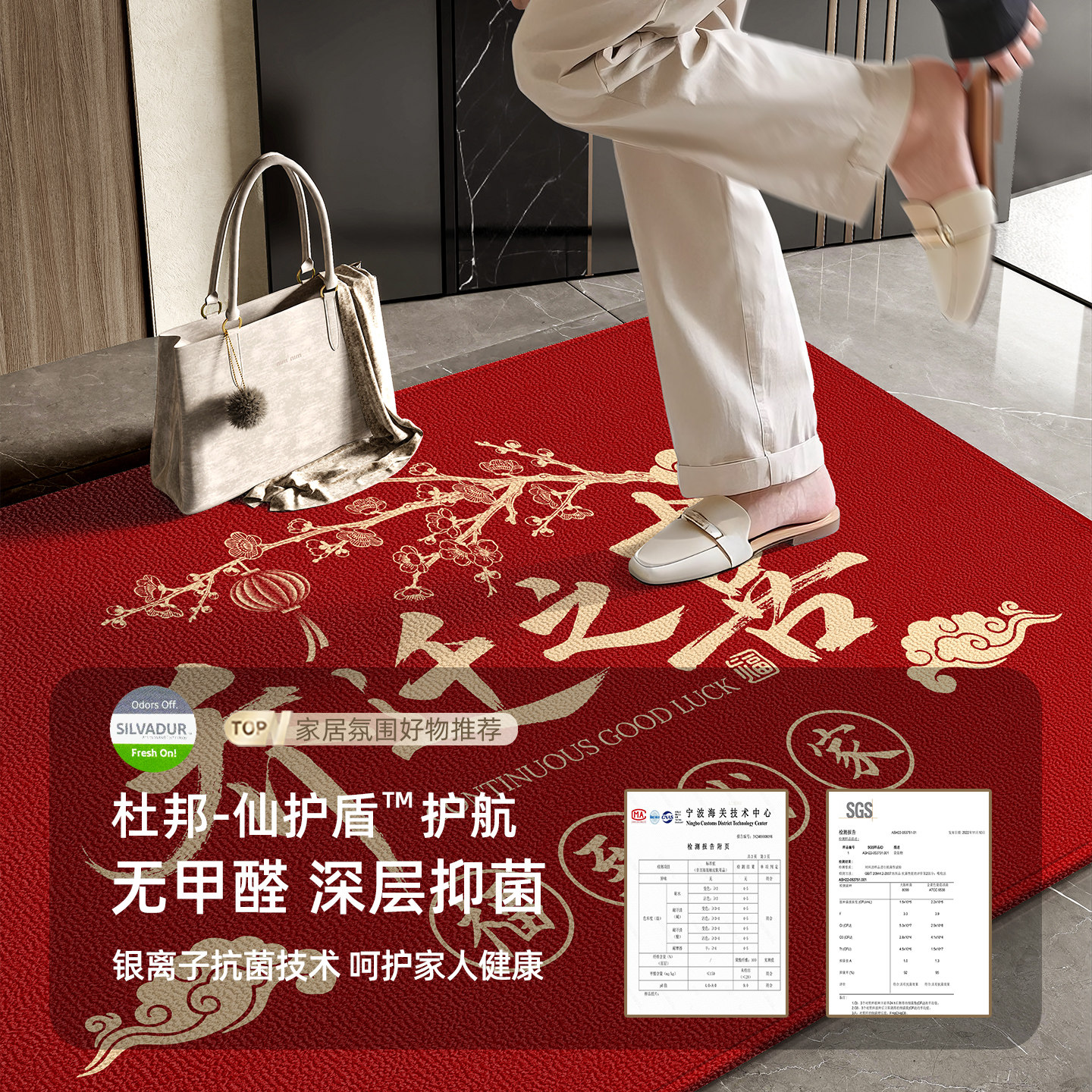 2026新款入户门地垫进门地毯进门脚垫门前门口门垫入门户家用玄关,淘宝优惠券,粉丝福利购,淘宝优惠卷