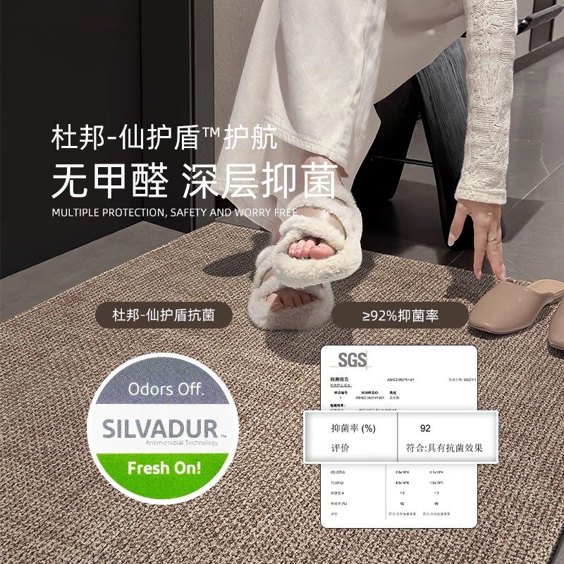 新款仿剑麻入户门地垫入门脚垫门口垫子可擦高级门外地毯防滑门垫,淘宝优惠券,粉丝福利购,淘宝优惠卷