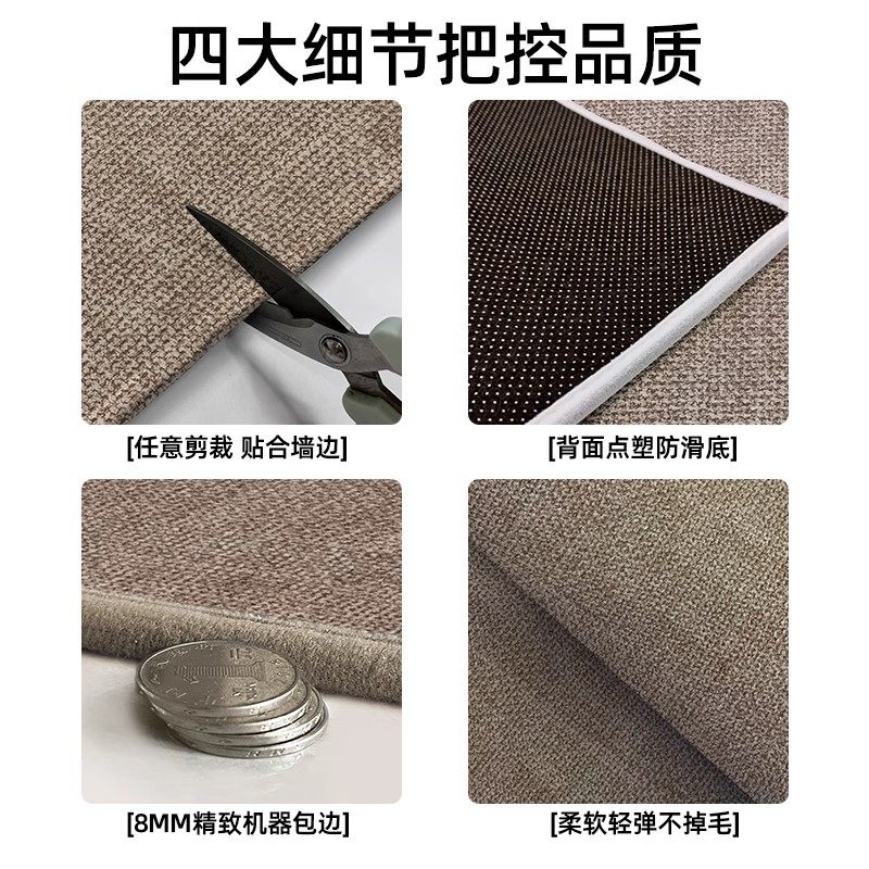 新款仿剑麻入户门地垫入门脚垫门口垫子可擦高级门外地毯防滑门垫,淘宝优惠券,粉丝福利购,淘宝优惠卷