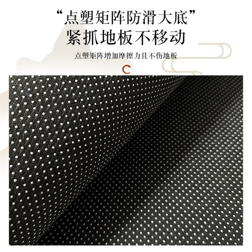 入户门地垫中式门口入户门垫进门红色家用喜庆防滑地毯门口进户门 - 图1