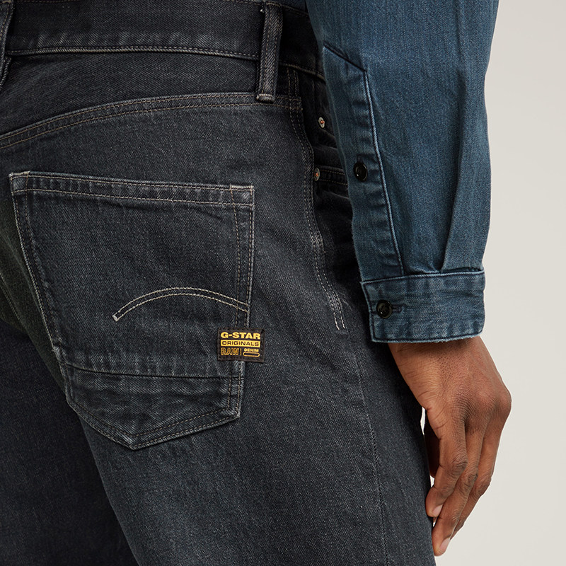 G-STAR RAW男士Dakota硬挺厚款牛仔裤直筒修饰腿型个性长裤D2369,淘宝优惠券,粉丝福利购,淘宝优惠卷