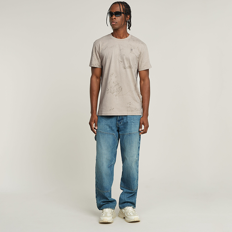 G-STAR RAW帅气Carpenter 3D宽松硬挺有型25秋新男士牛仔裤D23695 - 图1