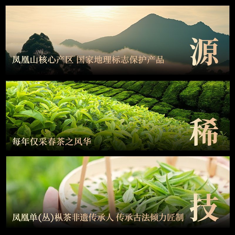 福东海鸭屎香凤凰单枞茶24新春茶端午节父亲节送礼高档茶叶礼盒装