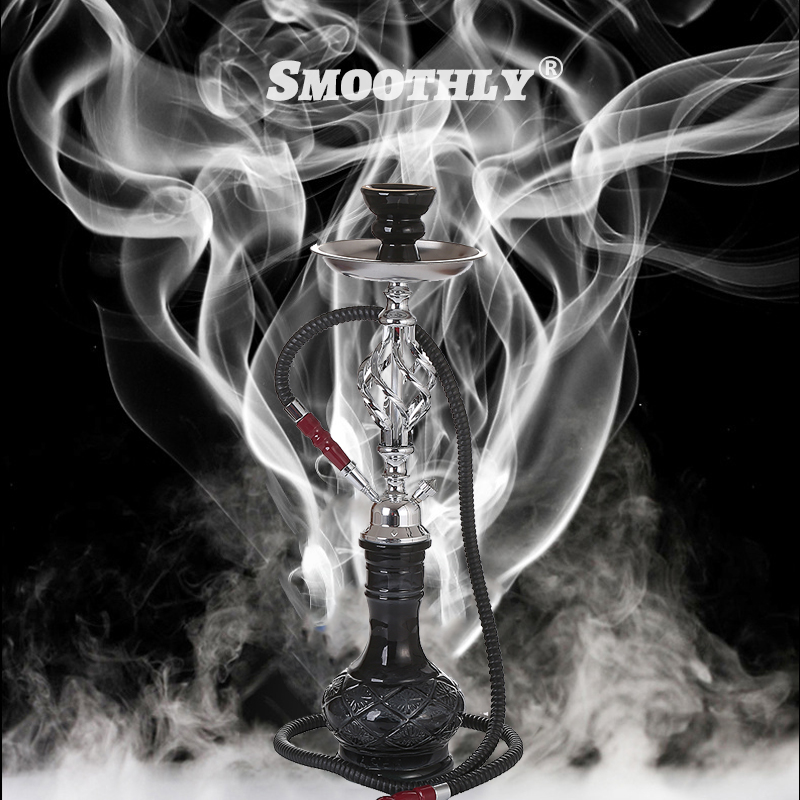 阿拉伯HOOKAH水烟 酒吧大号水烟壶玻璃KTV水烟筒SHISHA全套水烟斗 - 图1