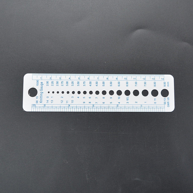 塑料尺规 毛线针毛衣针标尺卡尺 diy手工布艺辅料 测针器测量工具,淘宝优惠券,粉丝福利购,淘宝优惠卷