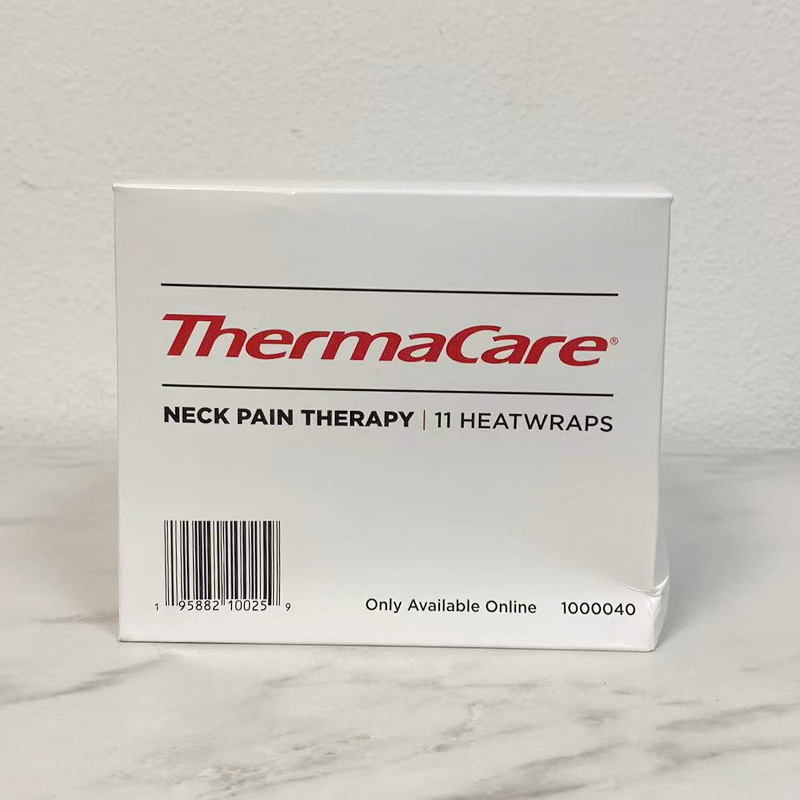 美国直邮 Thermacare 热敷带肩颈腕部热敷贴脖子成人男性女性11片 - 图1