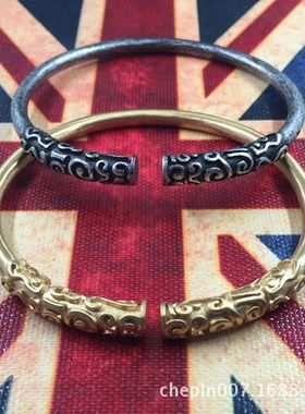 大话西游齐天大圣孙悟空金箍棒钛钢手镯男女情侣新潮学生开口手环