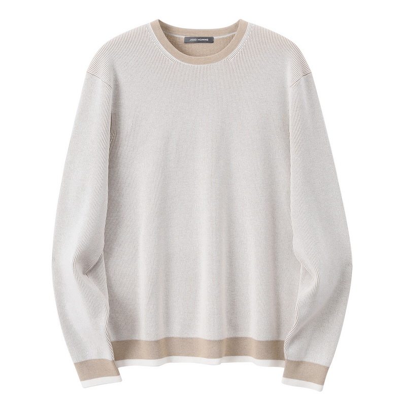 JSSD HOMME 秋冬季澳洲羊毛衫男款毛衣男士休闲商务羊毛针织衫男