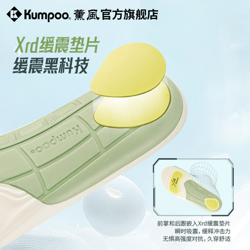 薰风羽毛球鞋垫抗扭运动鞋垫透气缓震鞋垫防滑吸能减震鞋垫熏风 - 图1