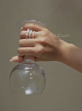 julslan原创手作落强光淡水珍珠