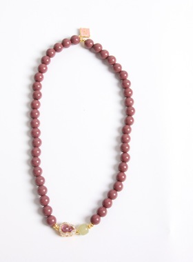 非遗传承天然合香珠古法中药手串文玩合香珠0.8芳华双圈