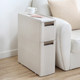 Storage cabinet storage cabinet floor-standing drawer-type plastic narrow joints