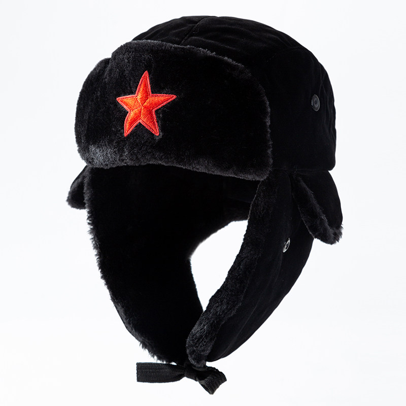 秋冬季儿童户外保暖雷锋帽防风护耳滑雪棉帽宝宝东北帽子女防寒男,淘宝优惠券,粉丝福利购,淘宝优惠卷