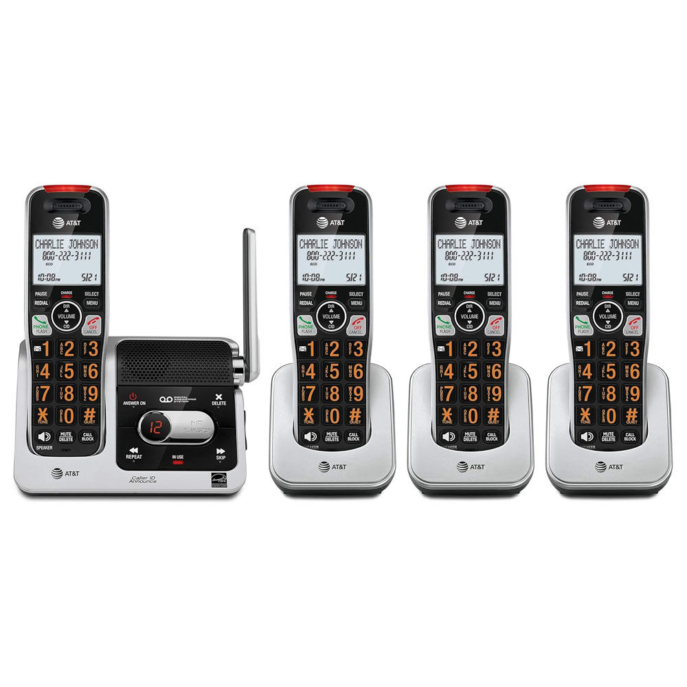 100%美国代购进口AT&T BL102 DECT 6.0对带讲答录拦截无绳电话机 - 图1