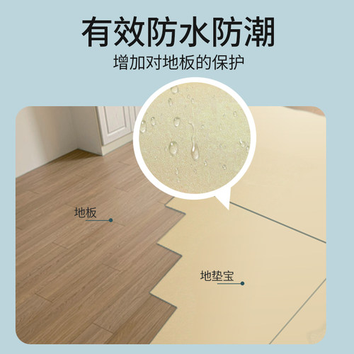 [法宁格]木地板地垫宝找平地板用铺垫宝复合地板增高垫地面铺垫宝 - 图2