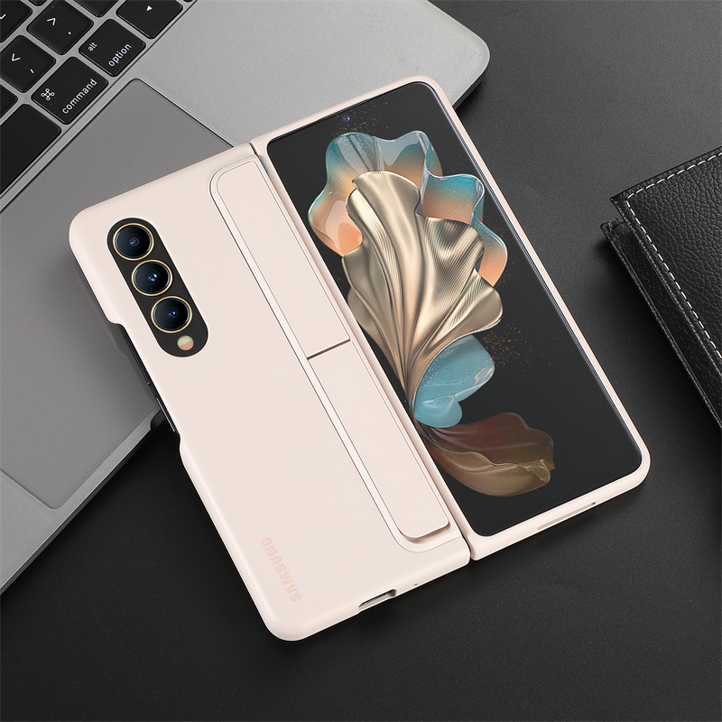 三星W23心系天下手机壳保护套Fold4原装原厂官方正品保护套带笔附spen书写功能 - 图2