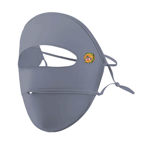 章鱼哥卡通Q版海绵宝宝派大星暖男可定制夏全脸防紫外线防晒面罩 - 图0