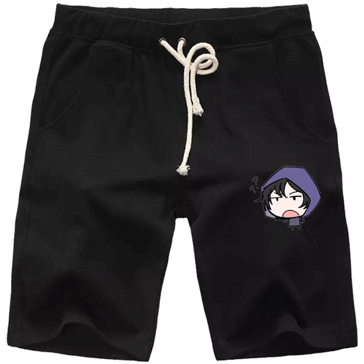 超自然行动组小黄爱丽丝阿念动漫周边cos男女情侣可定制五分短裤 - 图0