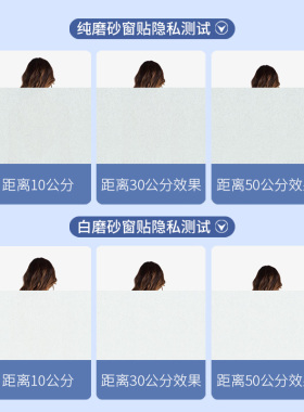 静电磨砂玻璃贴纸透光不透明贴膜