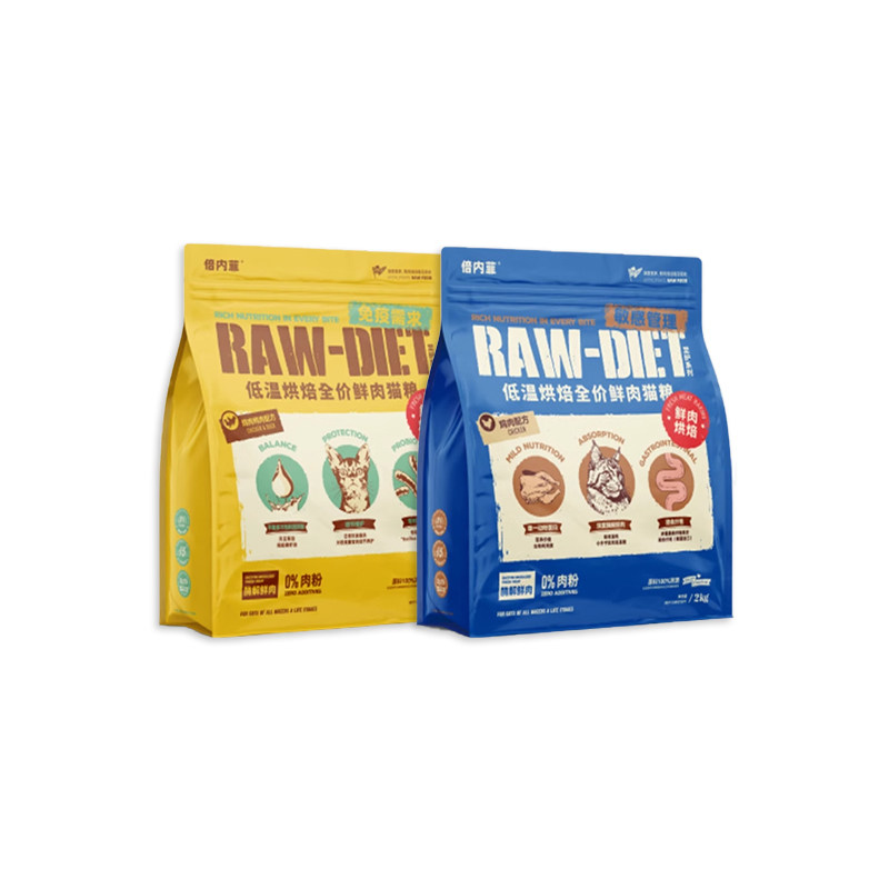 倍内菲至护系列低温烘焙鲜肉猫粮全价鸡肉鸭肉营养成幼猫主粮2kg,淘宝优惠券,粉丝福利购,淘宝优惠卷