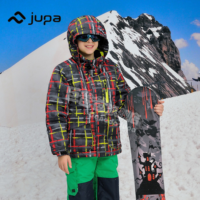 加拿大JUPA巨爸爸儿童单板滑雪服户外登山服防风防水冲锋衣男款