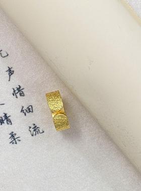 言德珠宝纸醉金迷戒指言德金包银NGTC证书·深检证书