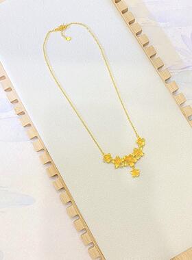 言德珠宝繁花似锦套链言德金包银NGTC证书深检证书