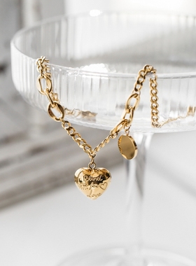 欧美时尚大桃心嘻手链