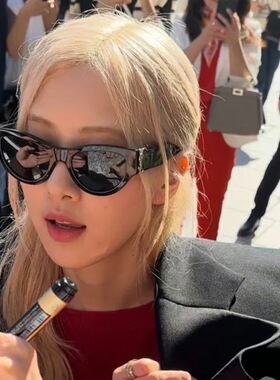 杨树林ROSE同款猫眼显瘦墨镜