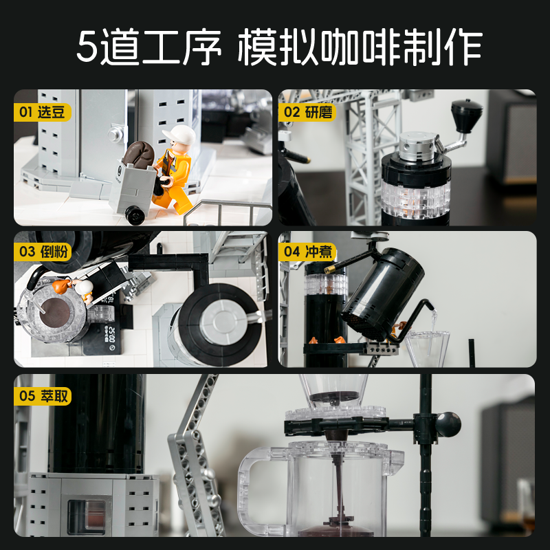 TIMEMORE泰摩手冲器具模型积木 品牌周边会员专享