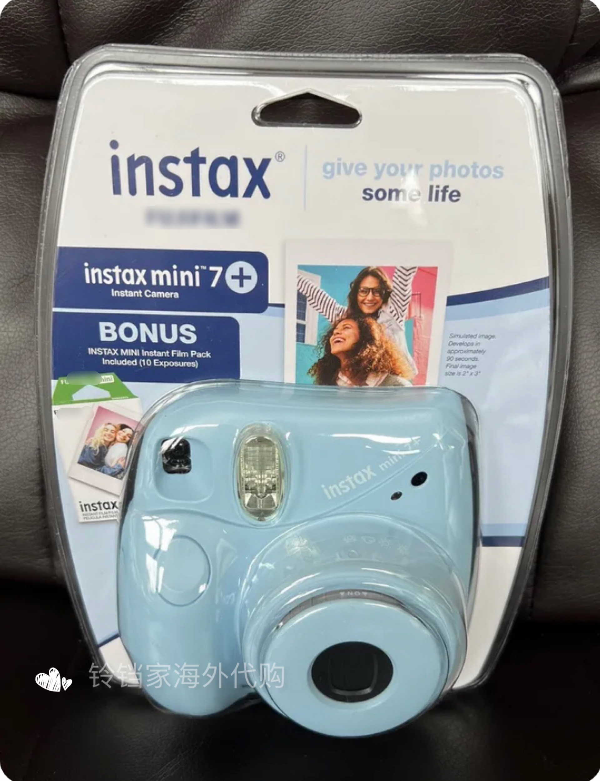 全新富士instax mini7+拍立得相机7c/s升级款便宜男女学生儿童款 - 图2