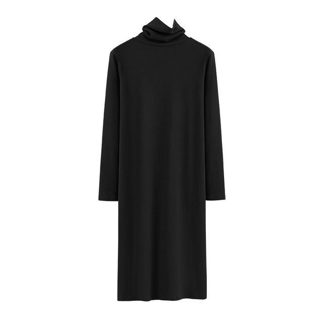 Spring and autumn new Korean style turtleneck pure cotton long-sleeved T-shirt