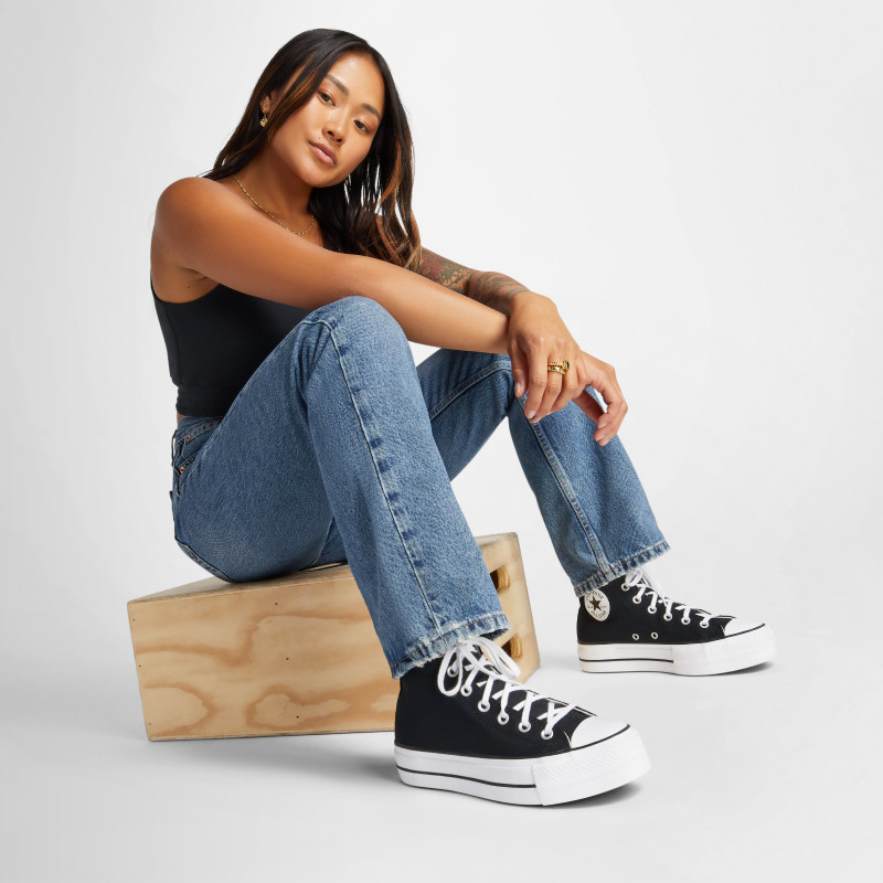 converse官方all star lift女帆布鞋 CONVERSE板鞋/休闲鞋