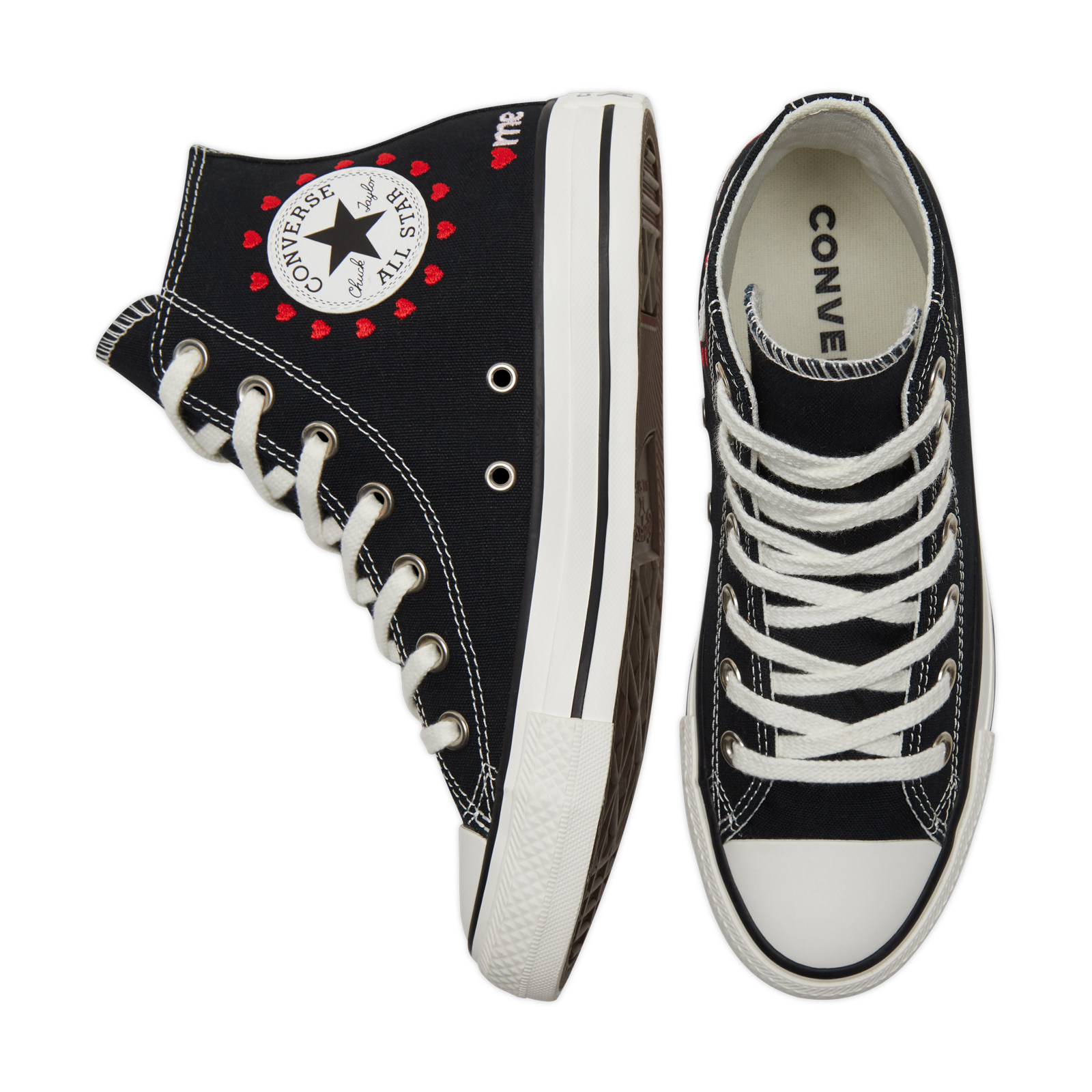 converse官方all star高帮撞色女鞋 CONVERSE帆布鞋
