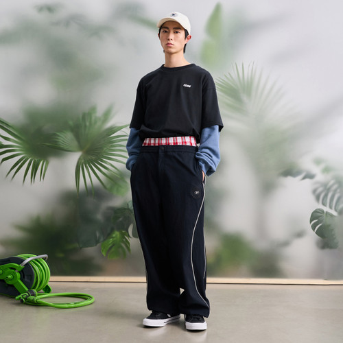 CONVERSE匡威官方 Sport Casual休闲板鞋漫步星箭板鞋黑色A10547C - 图0