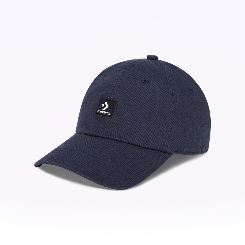 CONVERSE匡威官方 春夏新品男女简约星箭LOGO复古棒球帽10027420