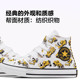 CONVERSE匡威官方 All Star 1V儿童高帮魔术贴休闲运动鞋A10766C