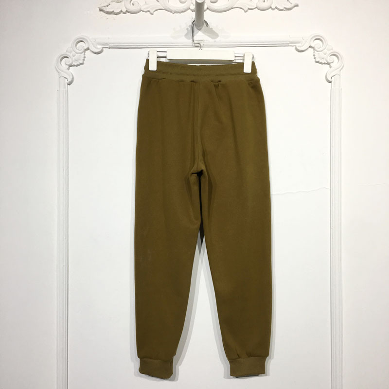 N系列 D98090 时尚绒里卫裤品牌女装折扣 - 图0