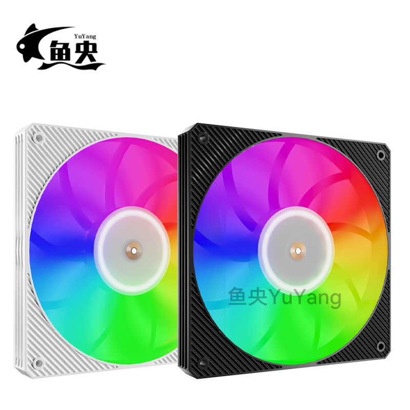 ARGB colorful 12cm desktop computer fan