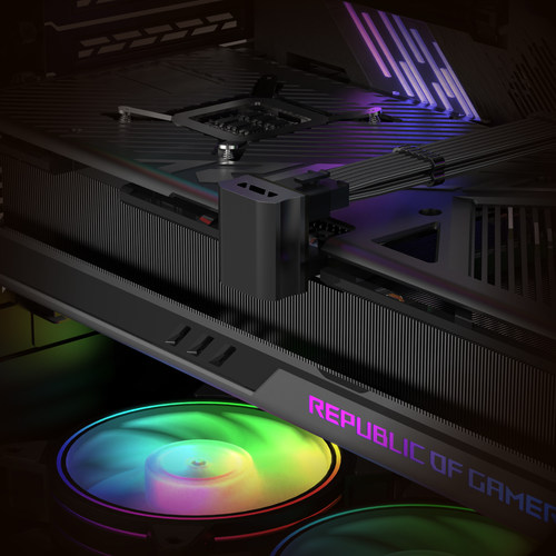 冷硕 RTX4090铝合金显卡供电接口转向头16针12+4P 180度转弯头 - 图1