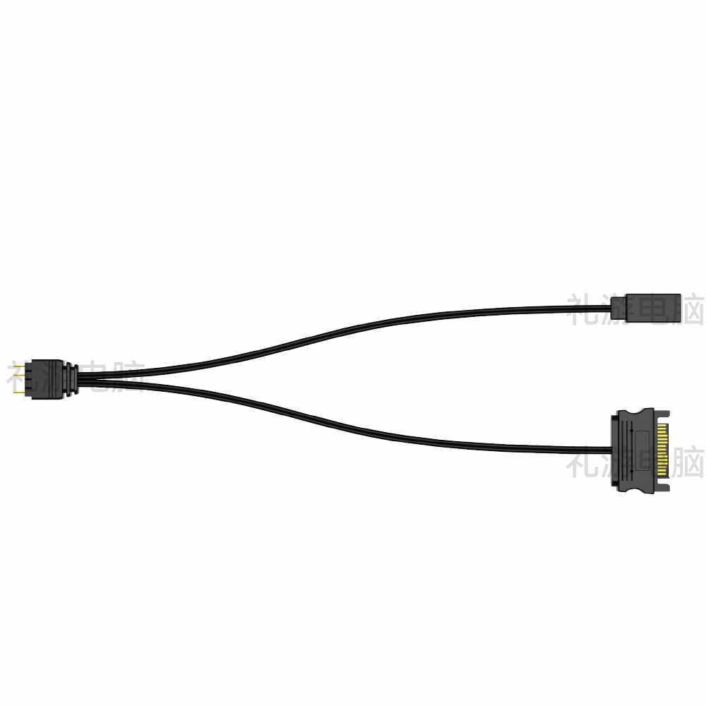 Argb controller chassis restart key controls prism fourth generation Limin chassis fan 5V 3-pin interface light