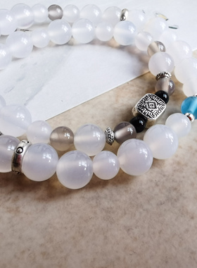 史艳文手链金光布袋戏玛瑙原创