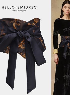 中国风腰间配饰配裙子汉服腰封