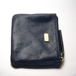 限时秒杀 香港代购FION菲安妮FFE 163深蓝亮色小手包/可做化妆包