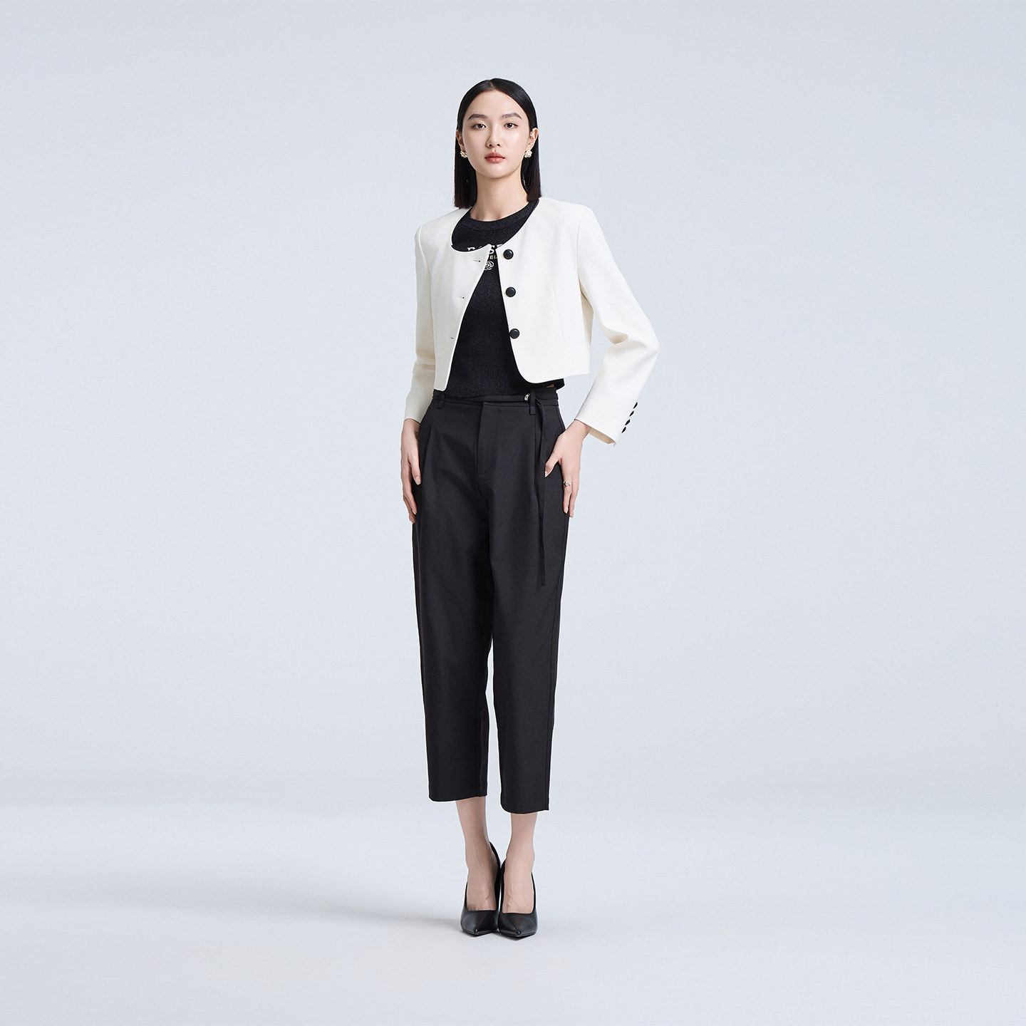 恩瑞妮专柜同款2025秋季新款时尚百搭显瘦气质淑女短外套女上衣,淘宝优惠券,粉丝福利购,淘宝优惠卷