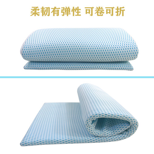 维朗诗3D纤维婴儿防潮床垫0甲醛可水洗透气拆洗 儿童幼儿园午睡垫 - 图3