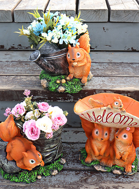 鞋子种花多肉阳台草坪装饰摆件