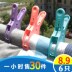cắt lông xù quần áo Kẹp lớn kẹp nhà sấy gió là sấy quần áo dày quilt kẹp nhựa - Hệ thống giá giặt lăn bụi quần áo Hệ thống giá giặt