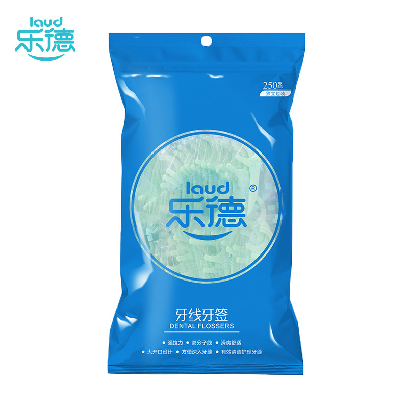 乐德500支独立包装 乐德牙线/牙线棒